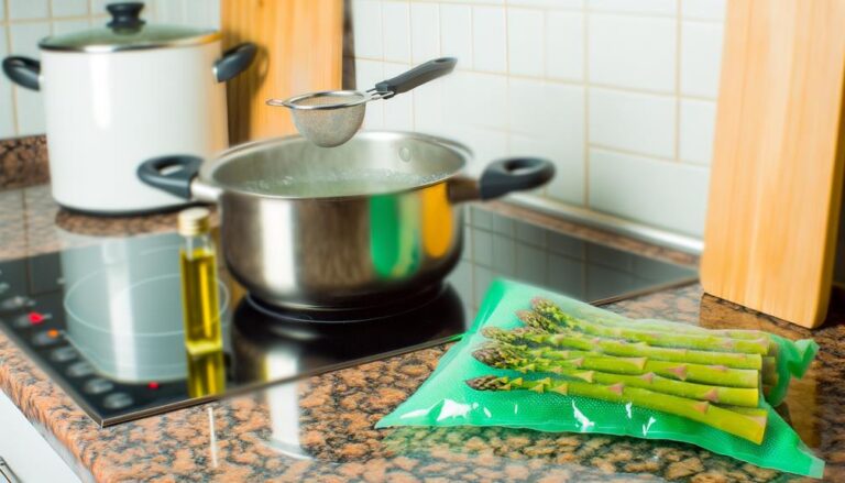 cooking frozen asparagus tips