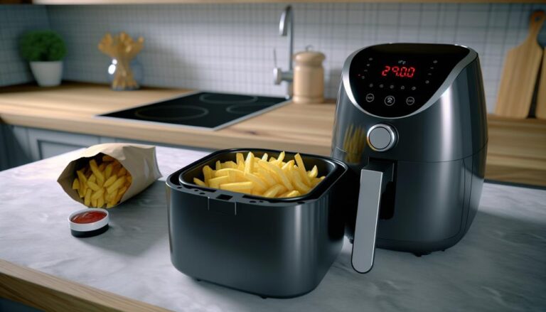 cooking frozen fries quickly