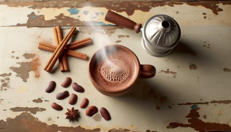 mexican hot chocolate drink